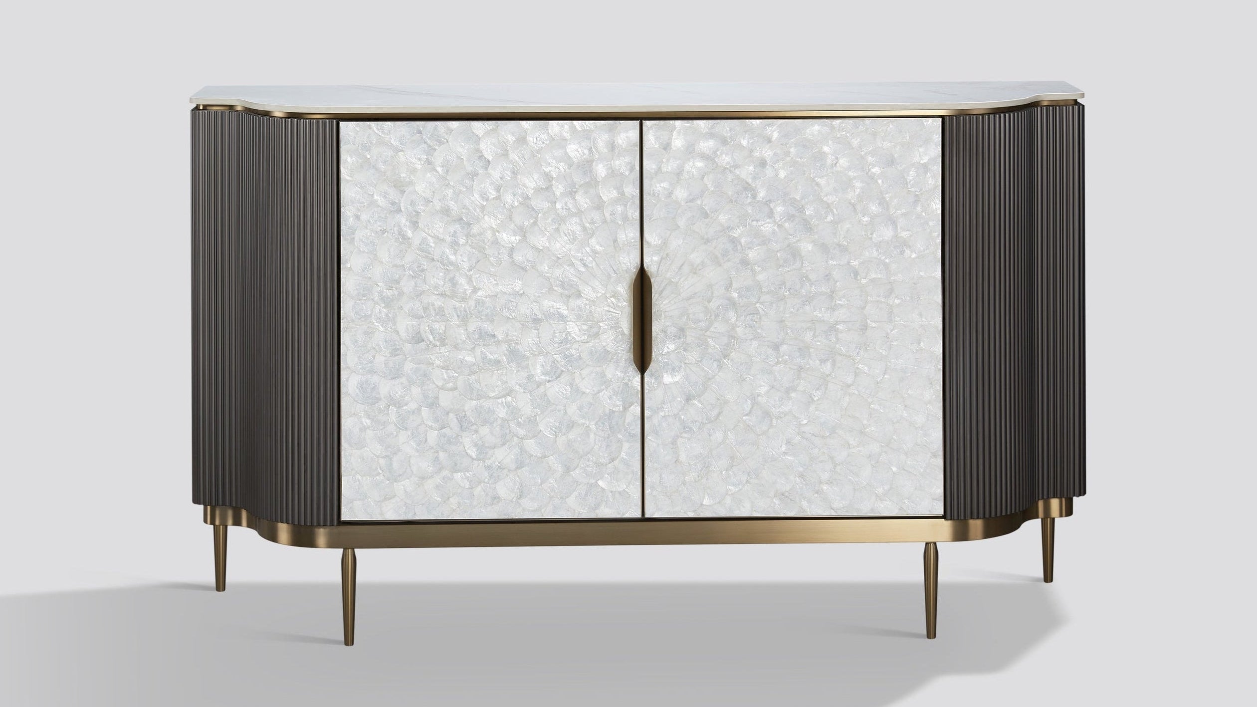 Solara Sideboard (Grey Silver)