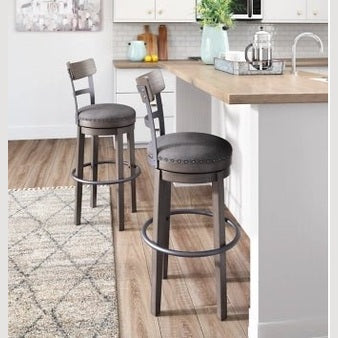 ASD388-230 Caitbrook Tall UPH Swivel Barstool