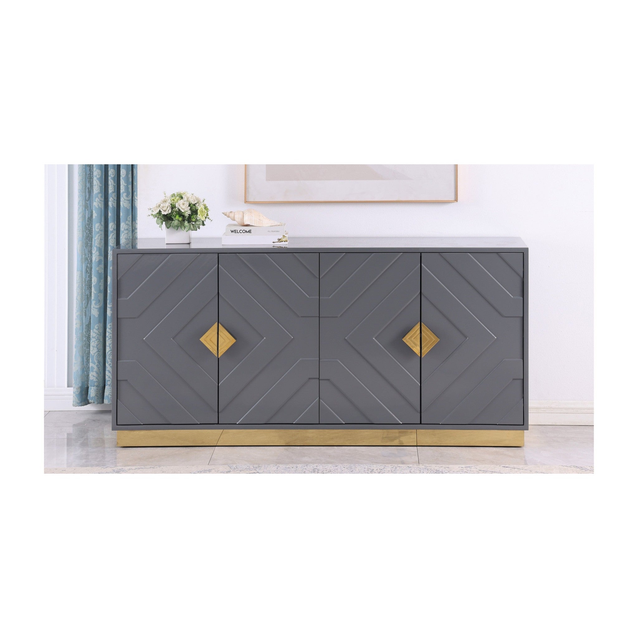A-C12 Paros Console (Grey) Grey