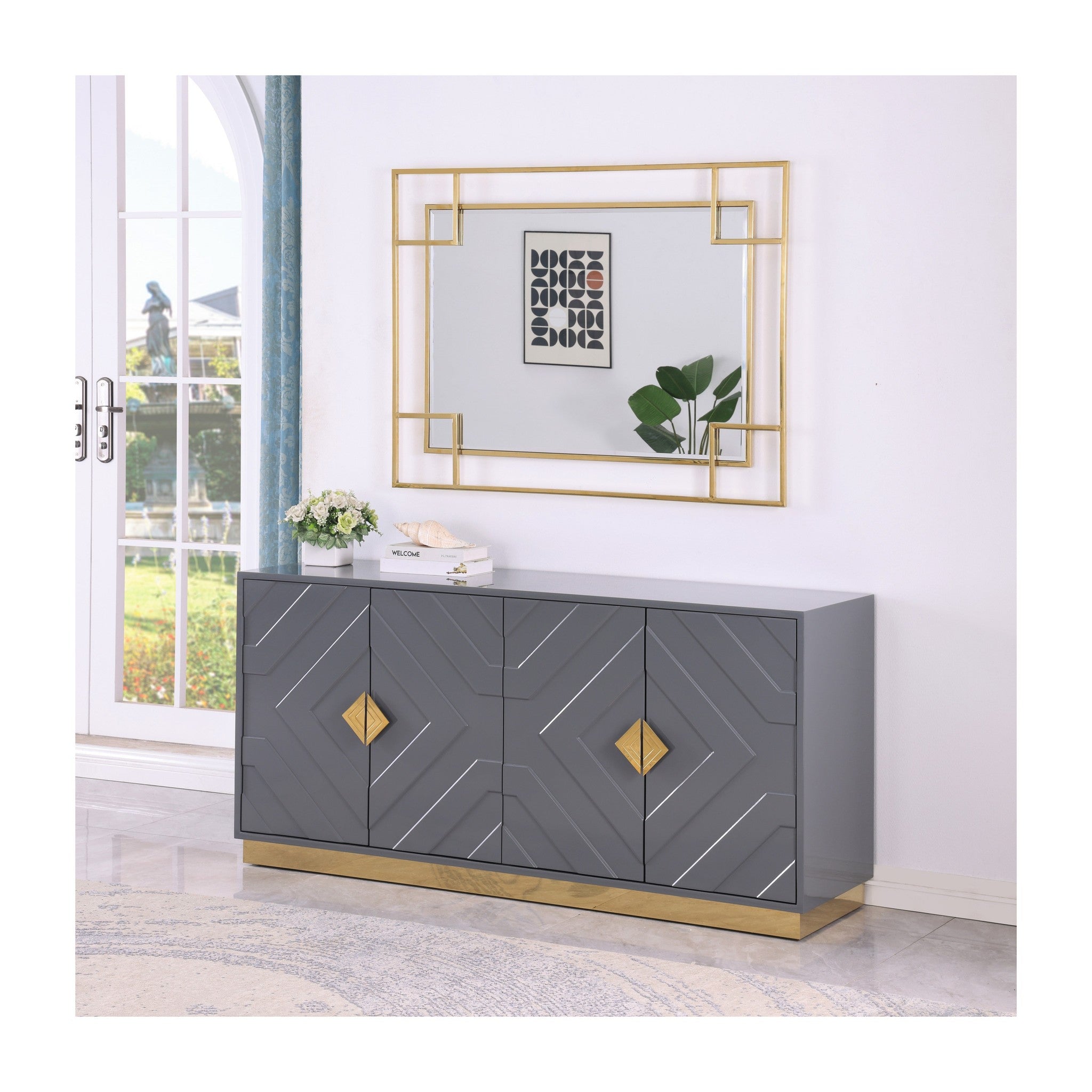 A-C12 Paros Console (Grey) Grey