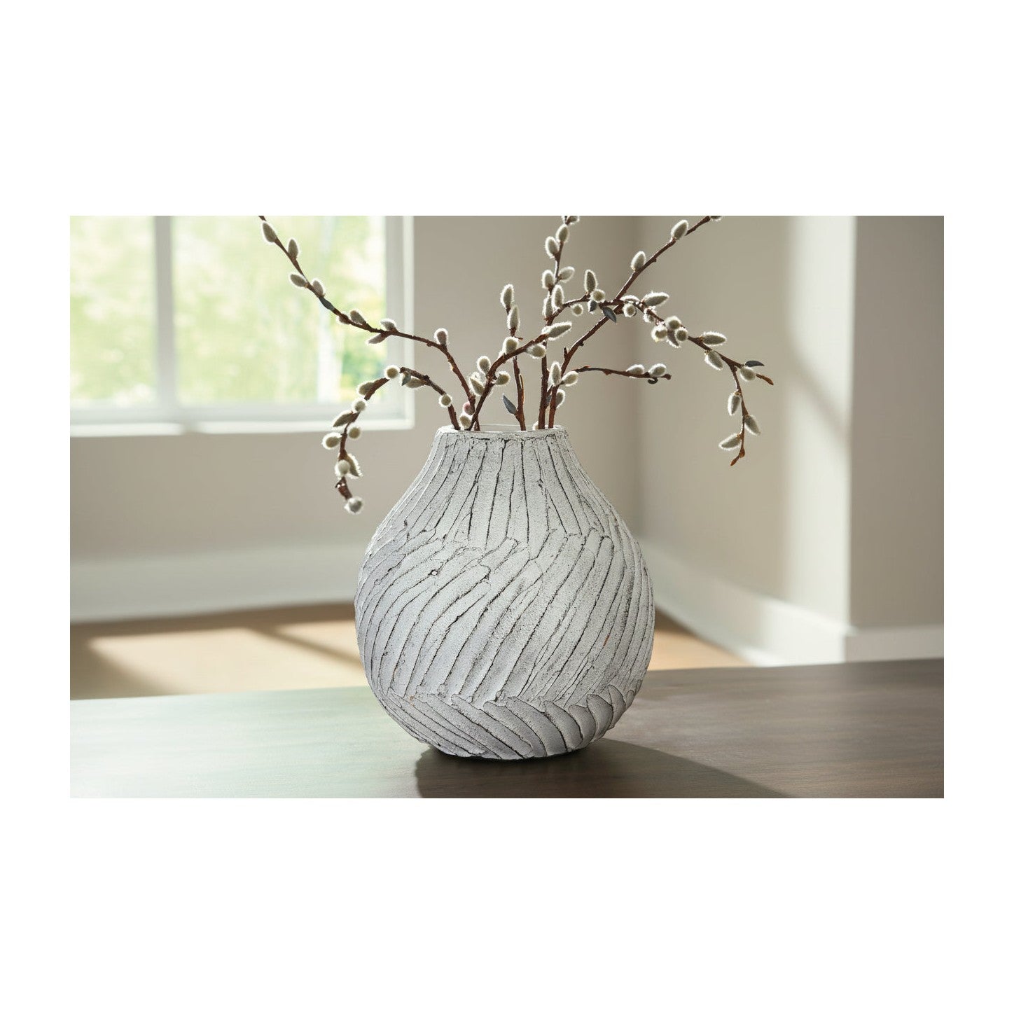 ASA2000848 Shelvie Distressed White