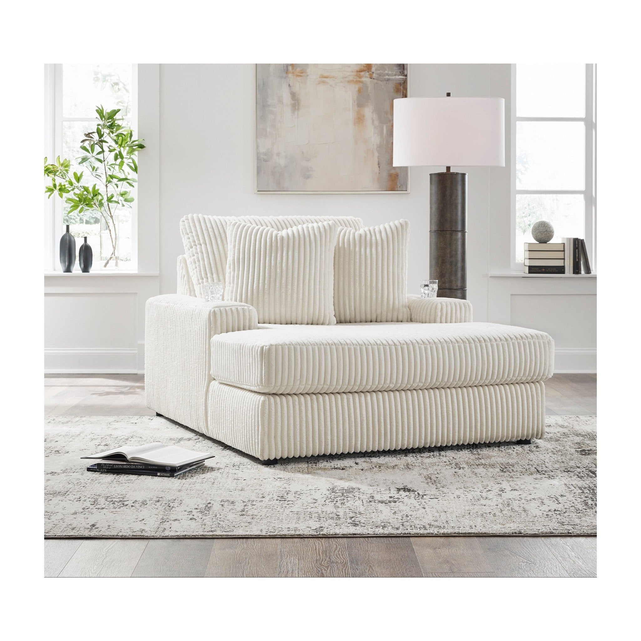 AS21104 Lindyn (Chaise) Ivory