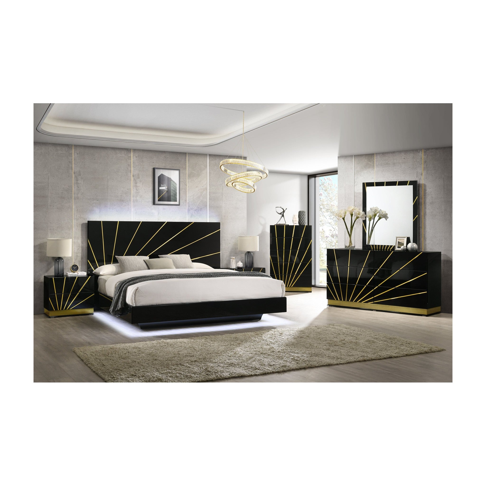 B58 Zenia (Black/Gold) Black/Gold