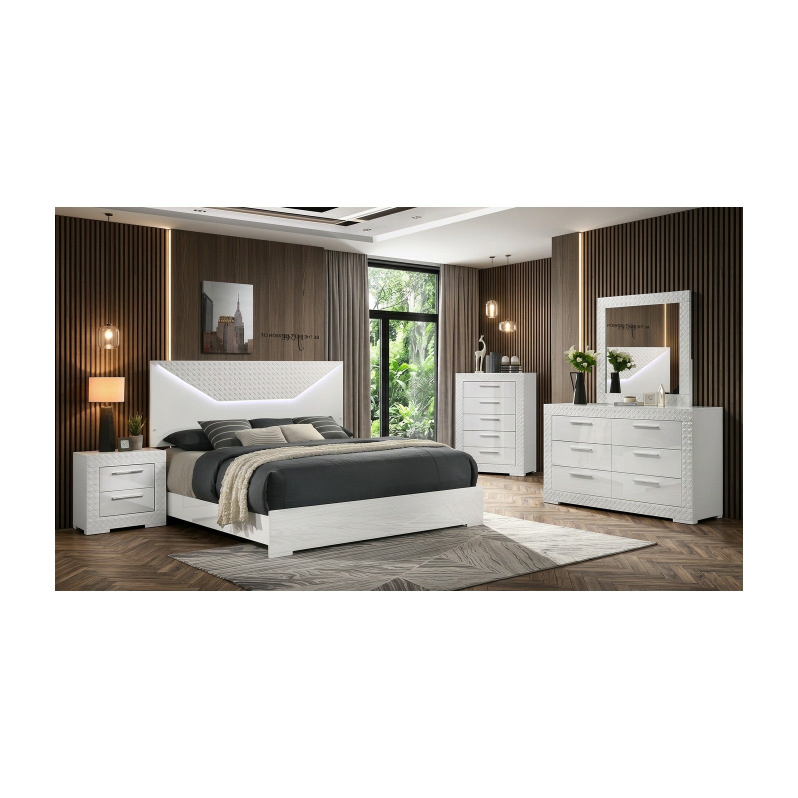 B62 Ivette White (Hi Gloss)