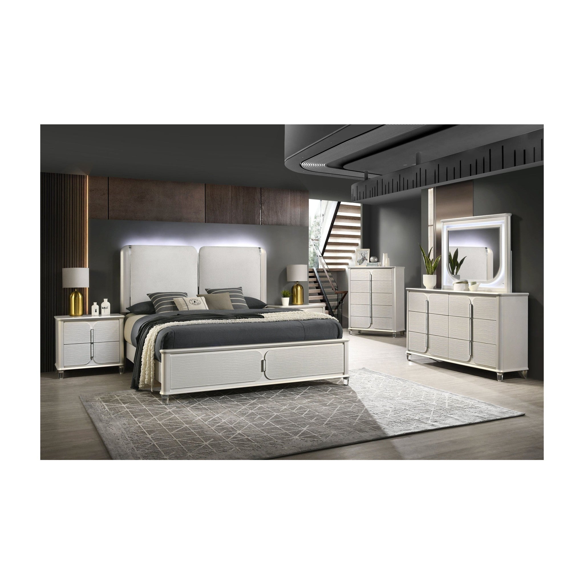 B6300 Amara Pearl White Finish