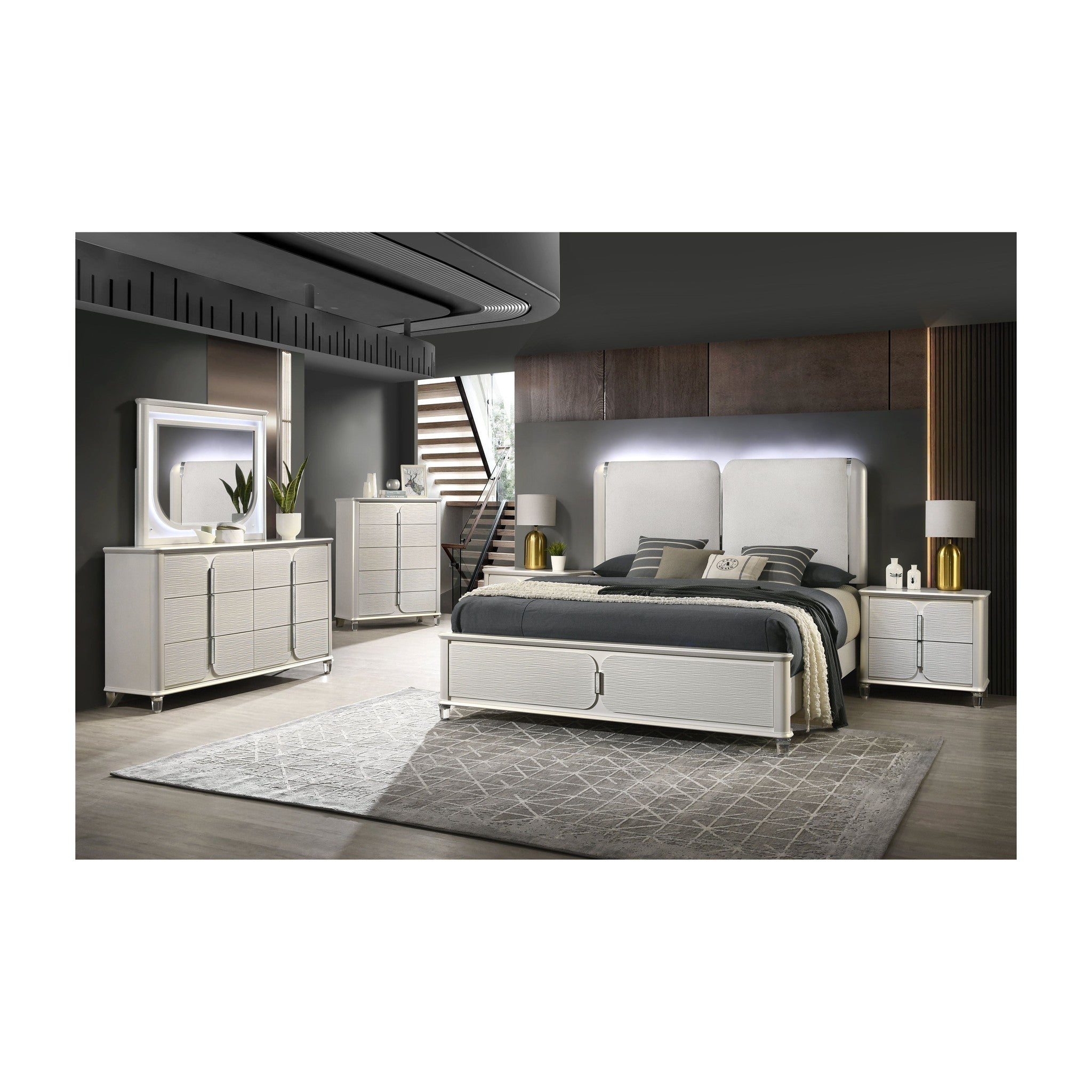 B6300 Amara Pearl White Finish