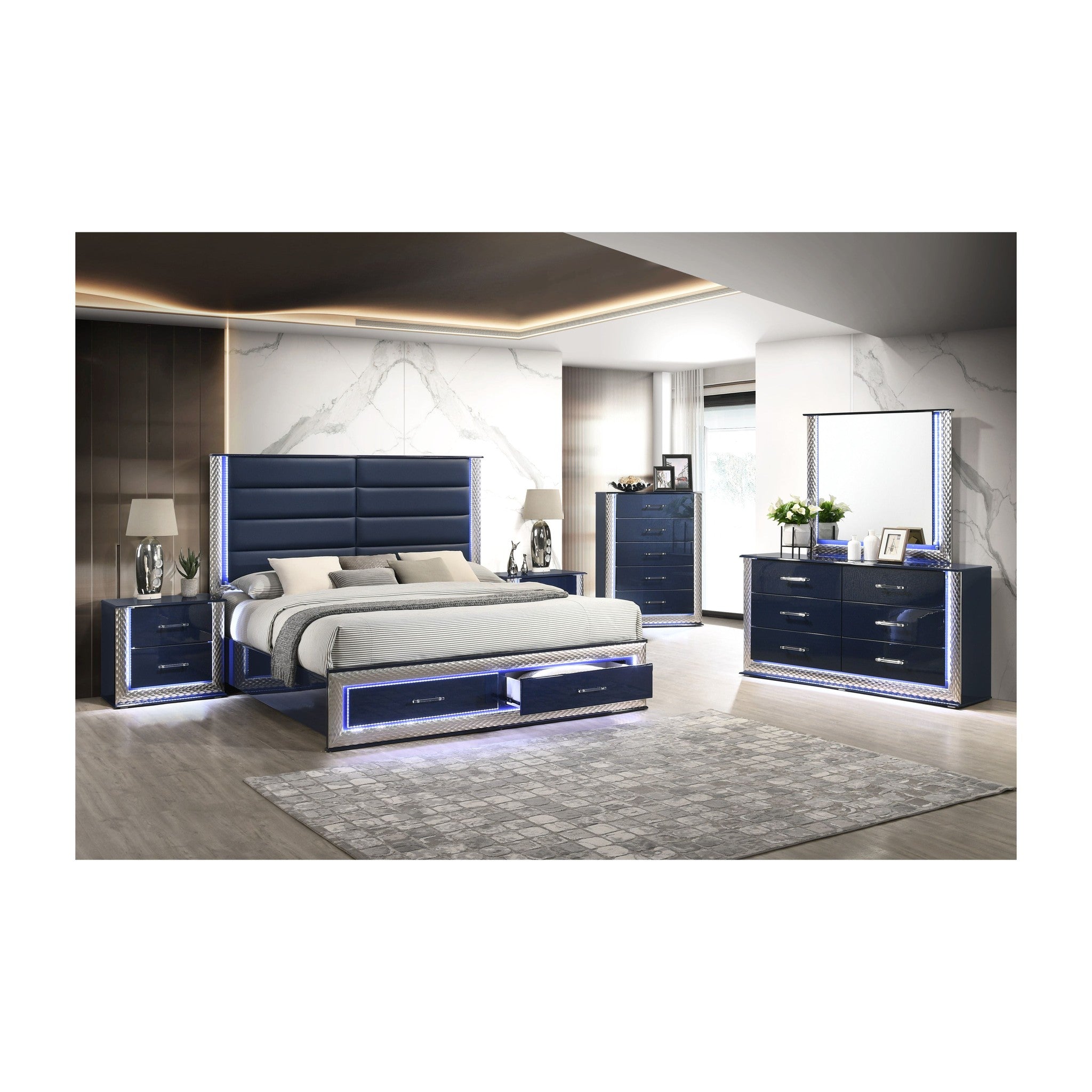 B80 Aya (LED Set) Dark Navy