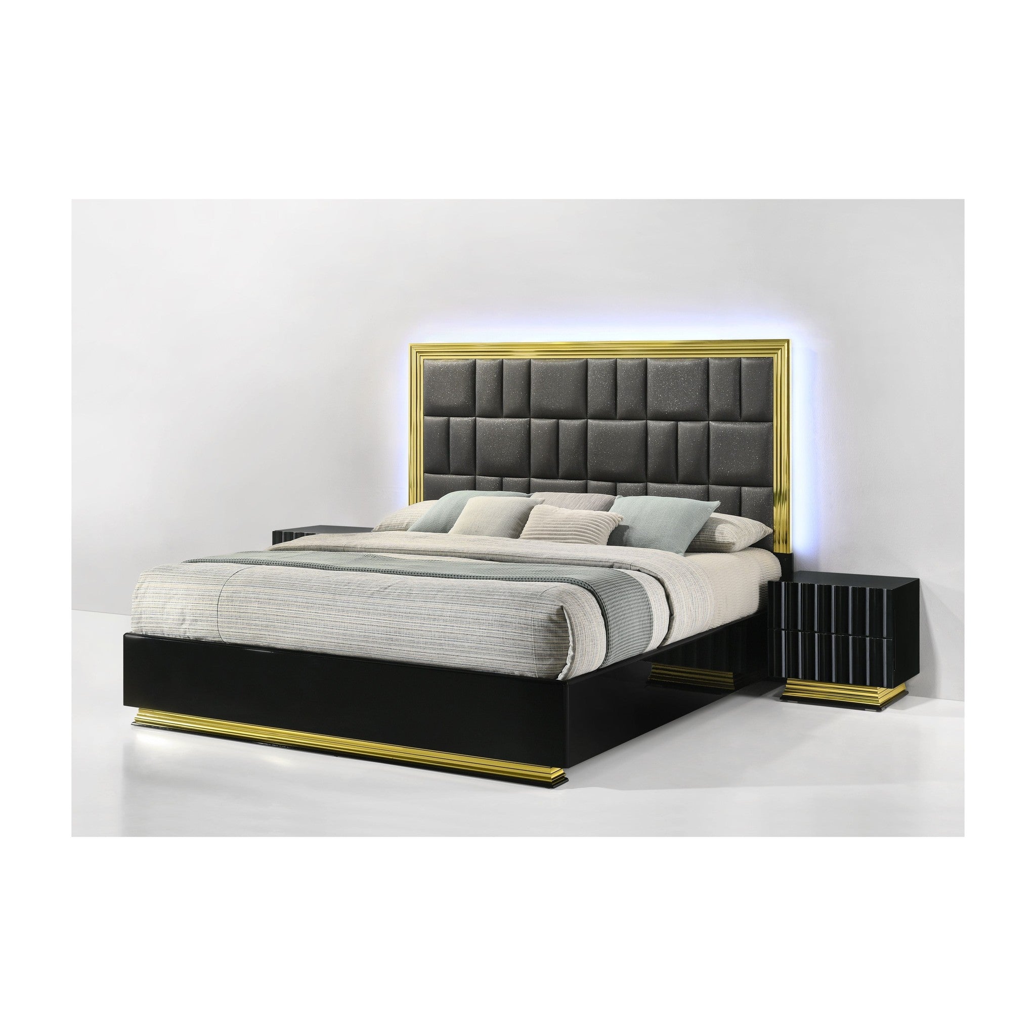 B84 Lila Black w/ Gold Accent