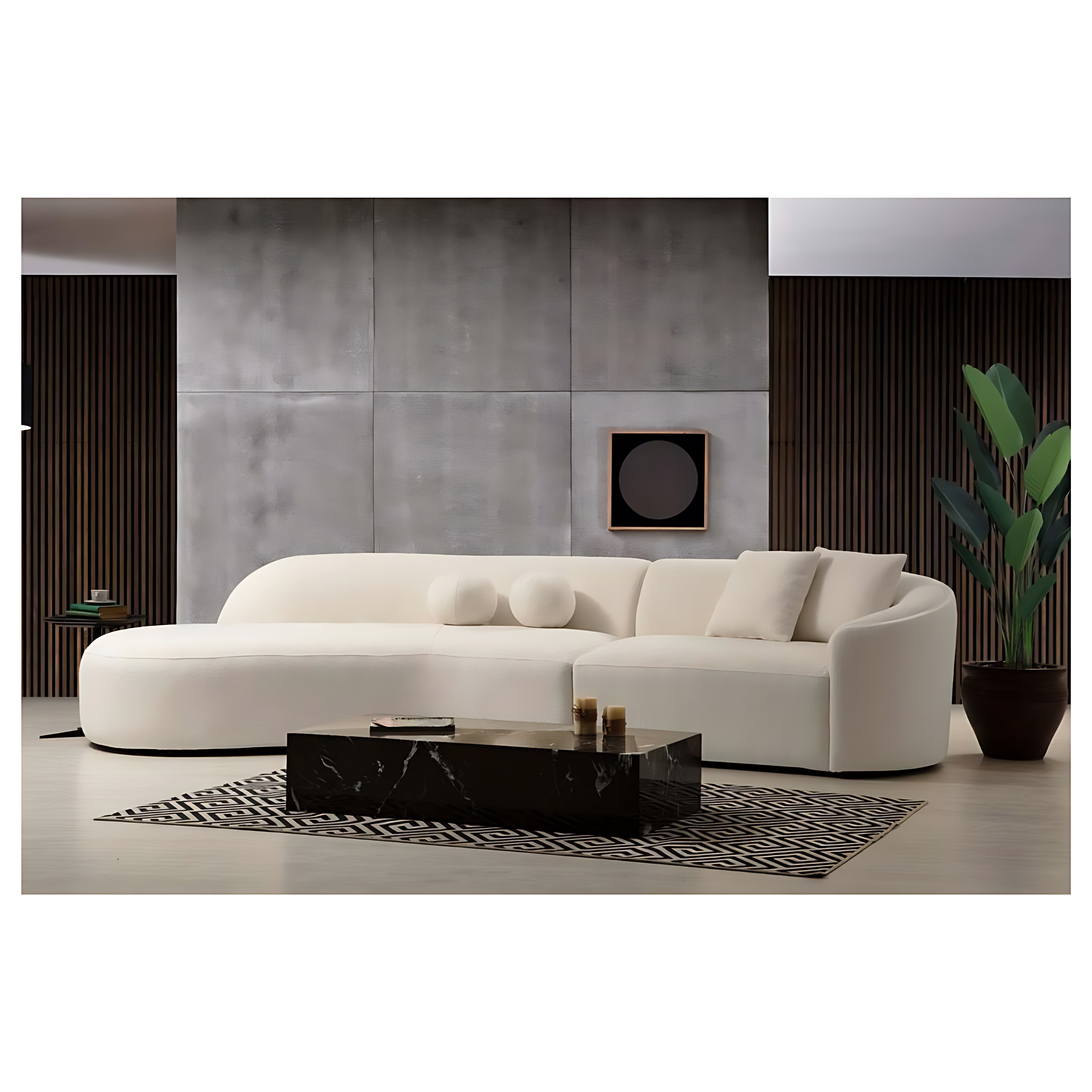 cloe-ivory-boucle-curved-laf-sectional