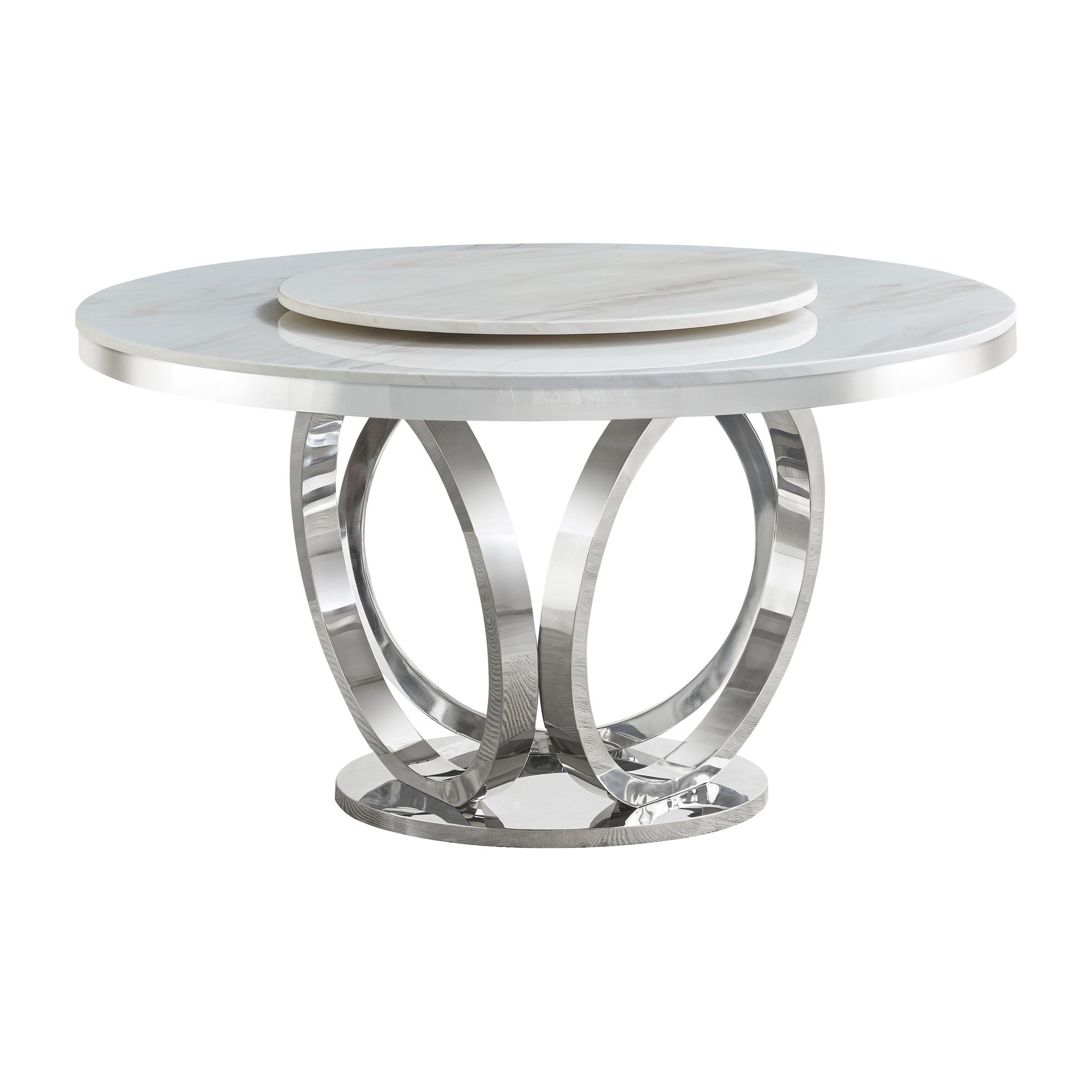D615 Maxi Table (Cream/Chrome)