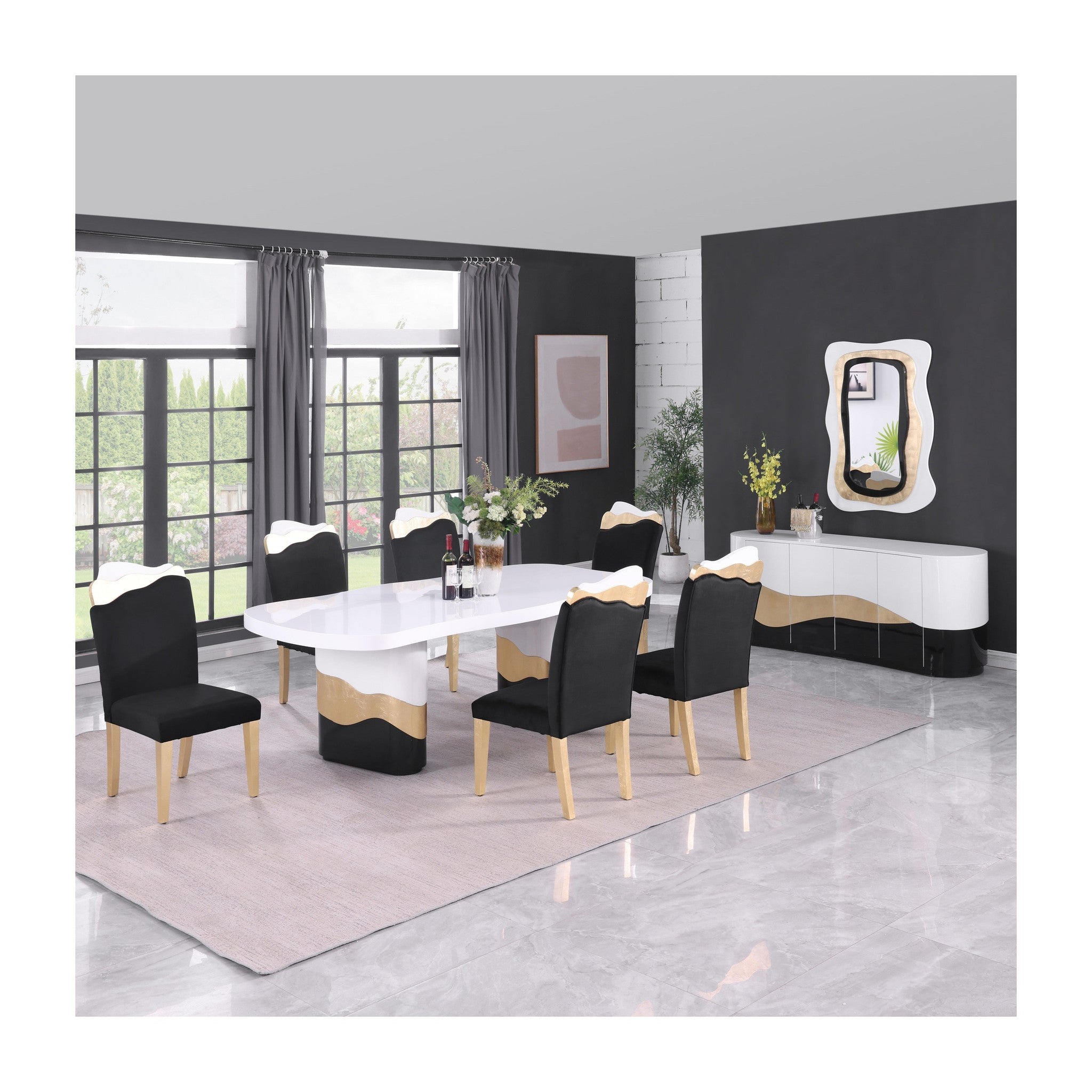 D901 Orion 82" Dining Table