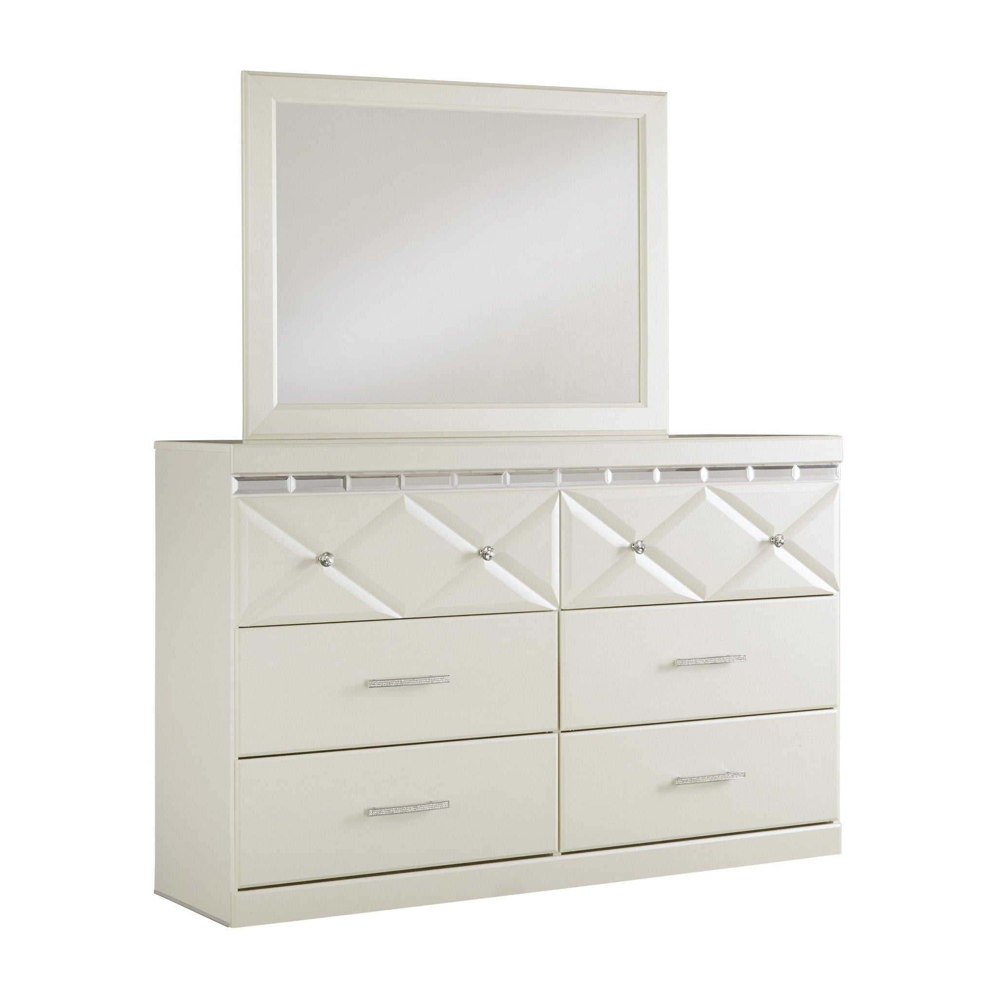 Dreamur Champagne Bedroom Mirror (Mirror Only)