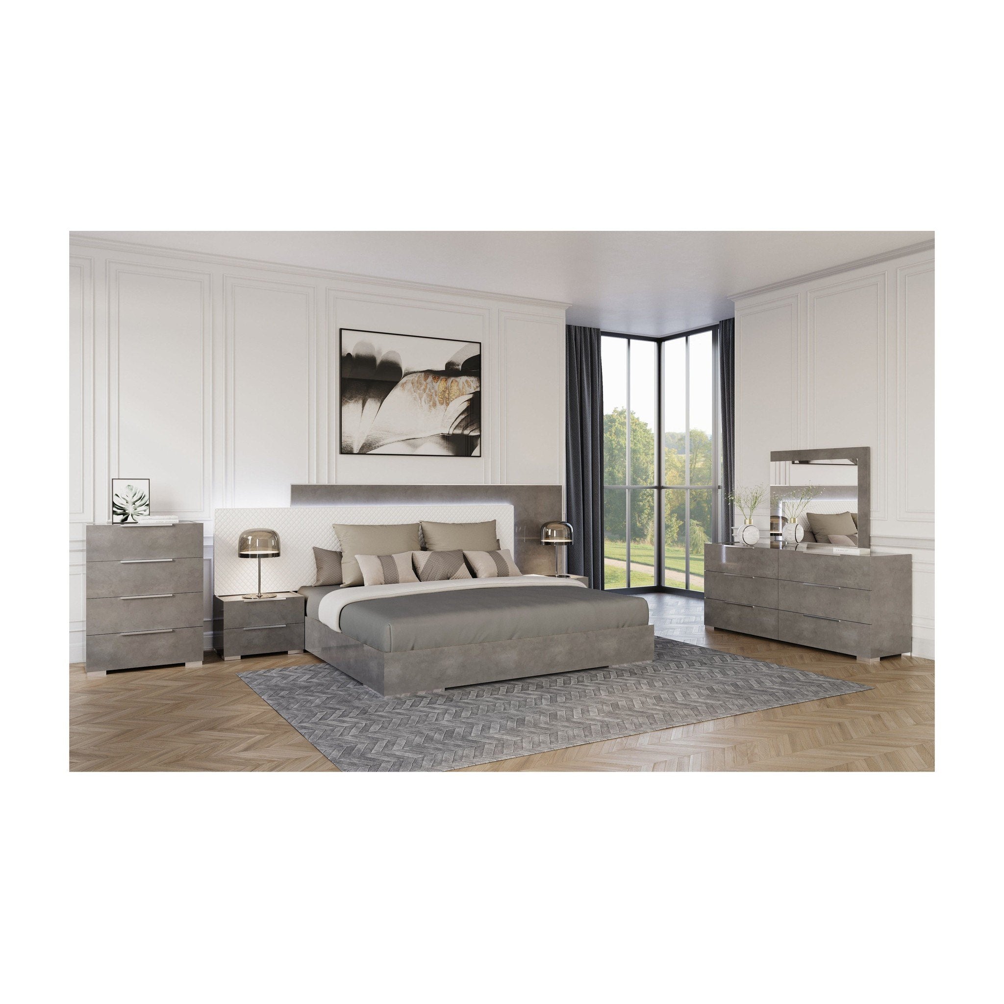 Fabiana Collection (Grey) Grey