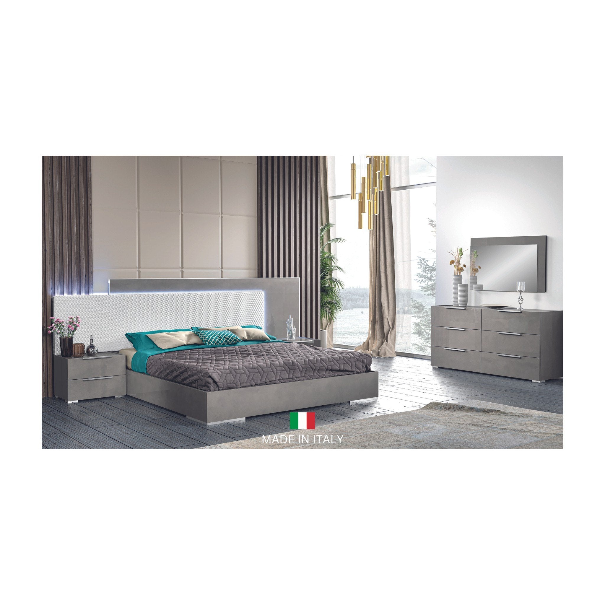Fabiana Collection (Grey) Grey