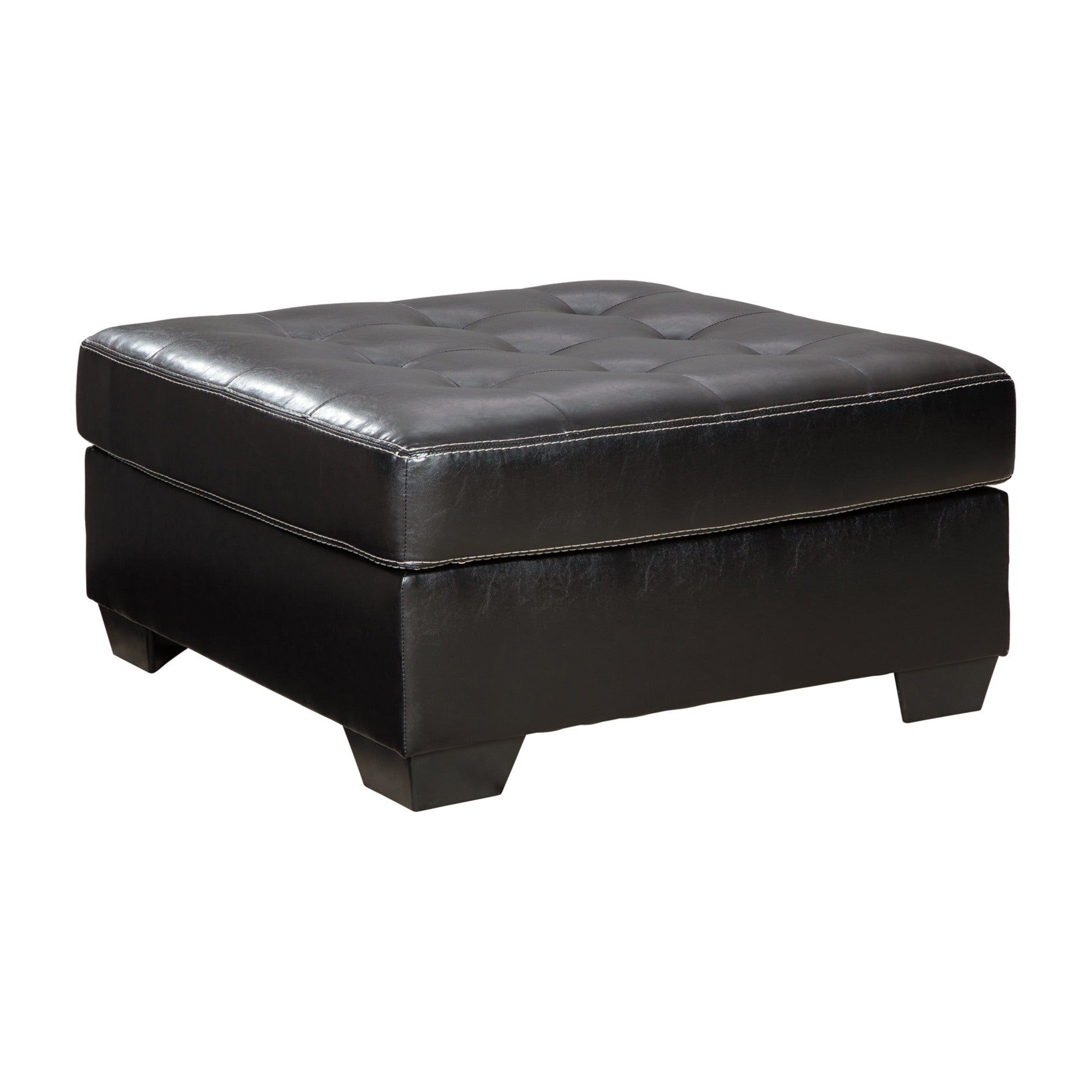 Jacurso Charcoal Oversized Ottoman