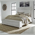 Kanwyn Whitewash King/California King Storage Footboard