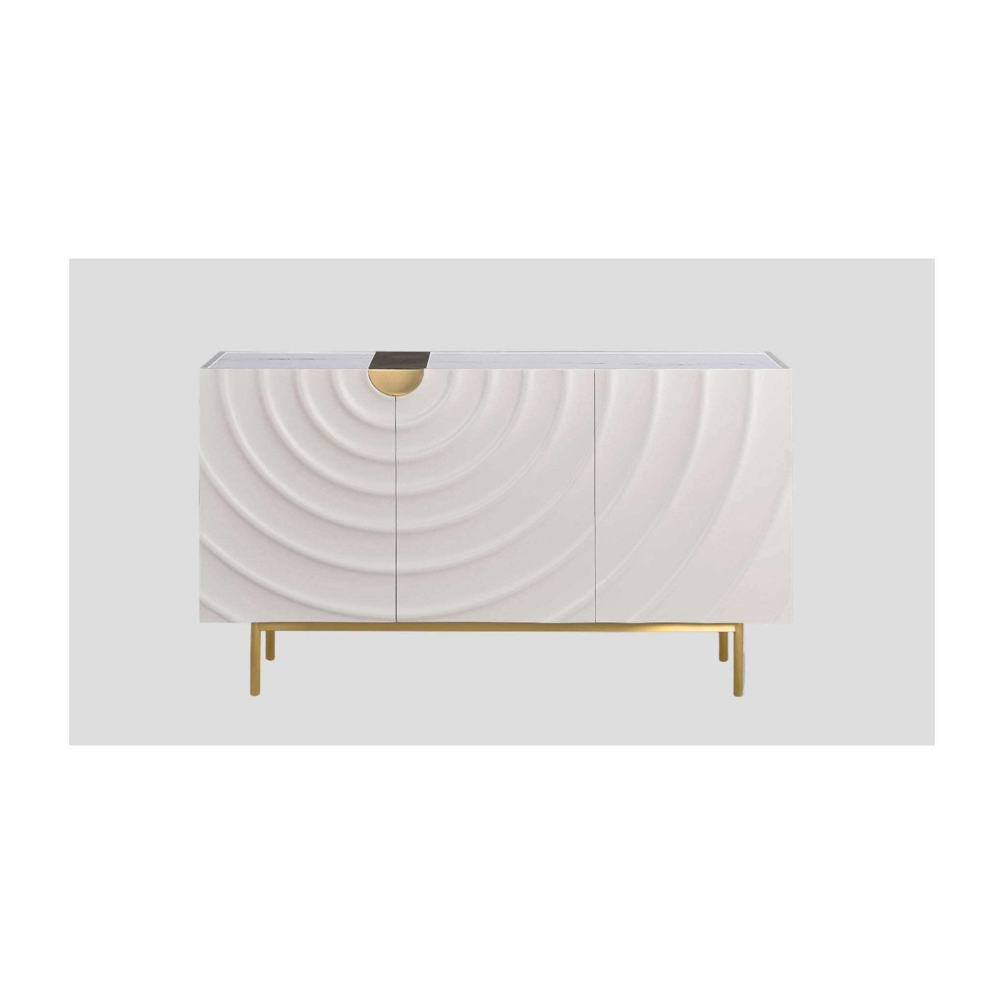 Onda Sideboard (Cream White) Cream
