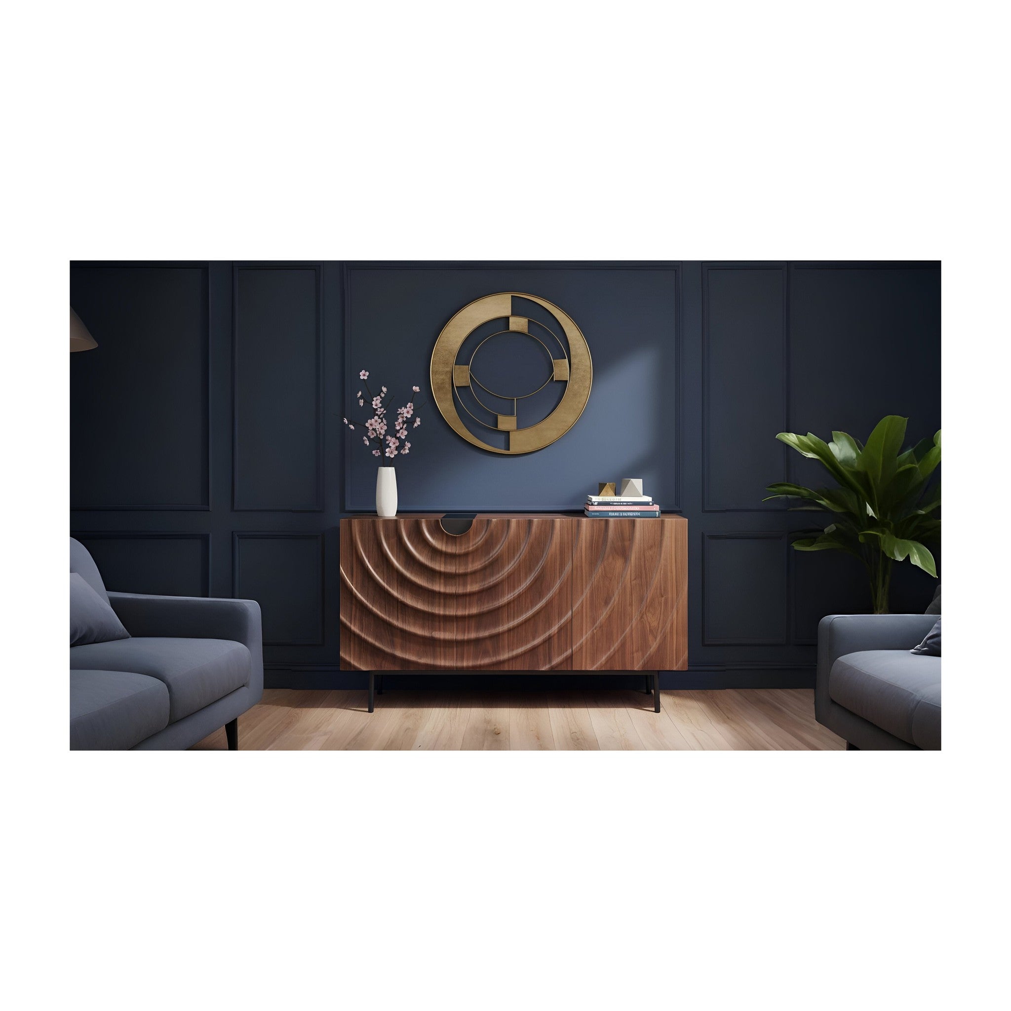 Onda Sideboard (Walnut) Walnut