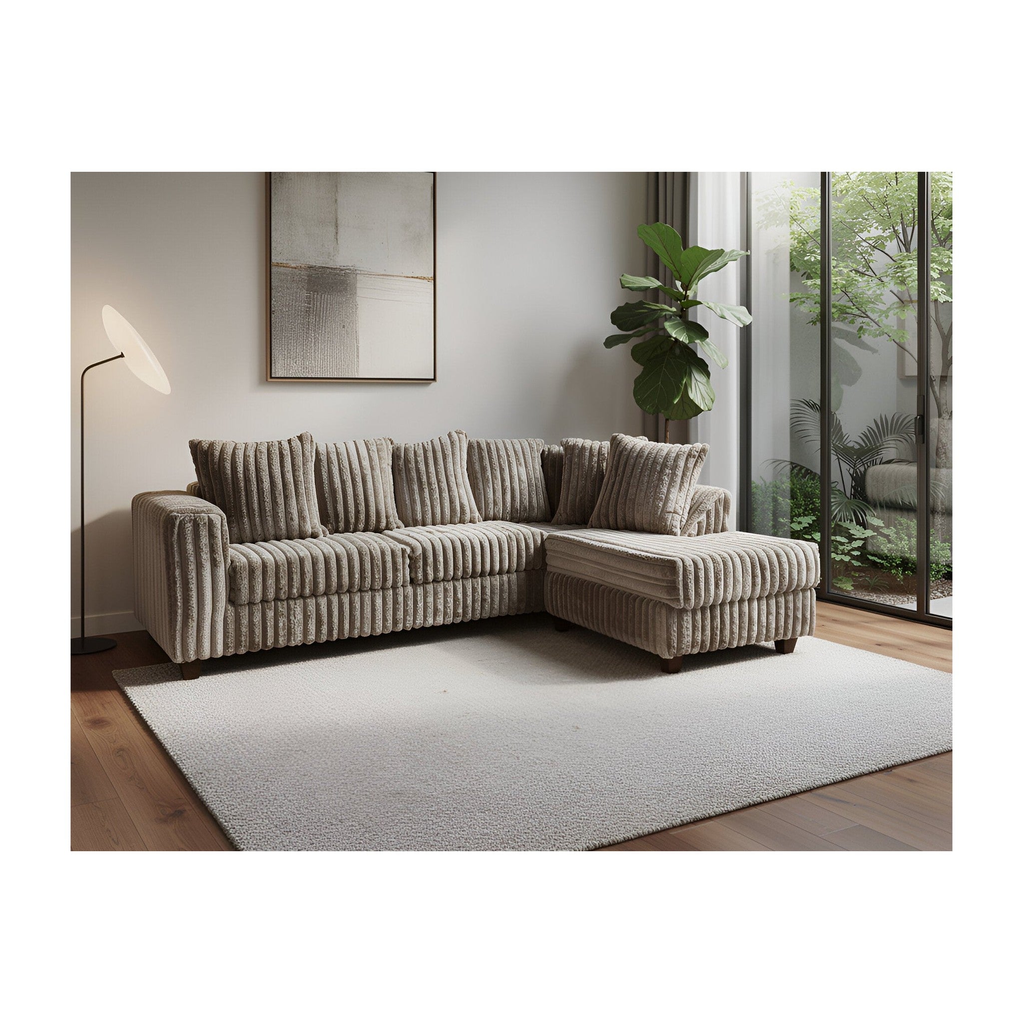 S300 Gia Sectional (Mocha)