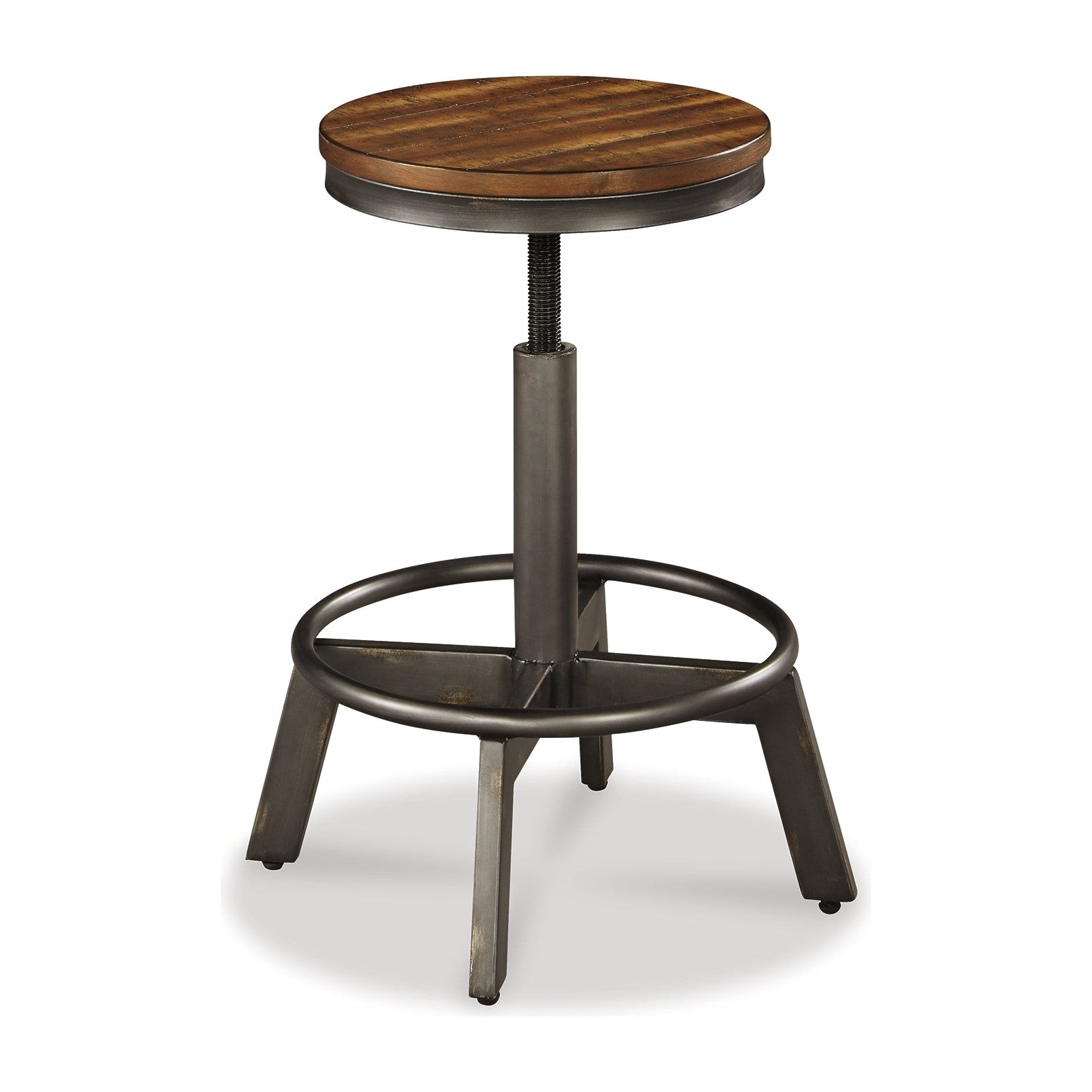 Torjin 2-Piece Bar Stool in Brown/Gray