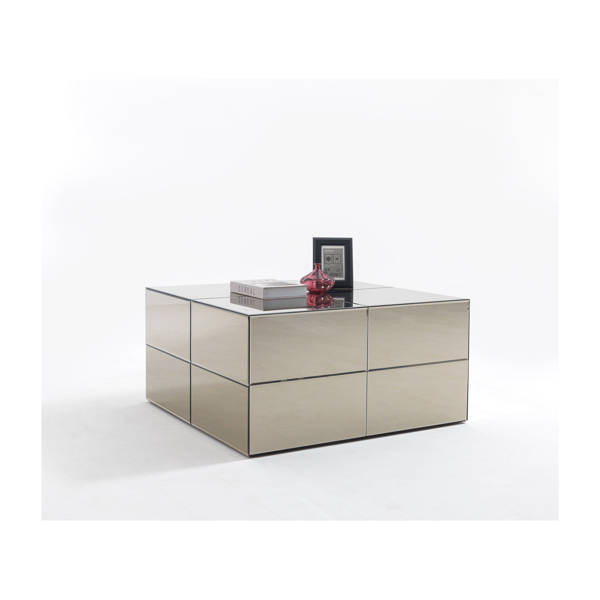 X2 Glass Coffee Table
