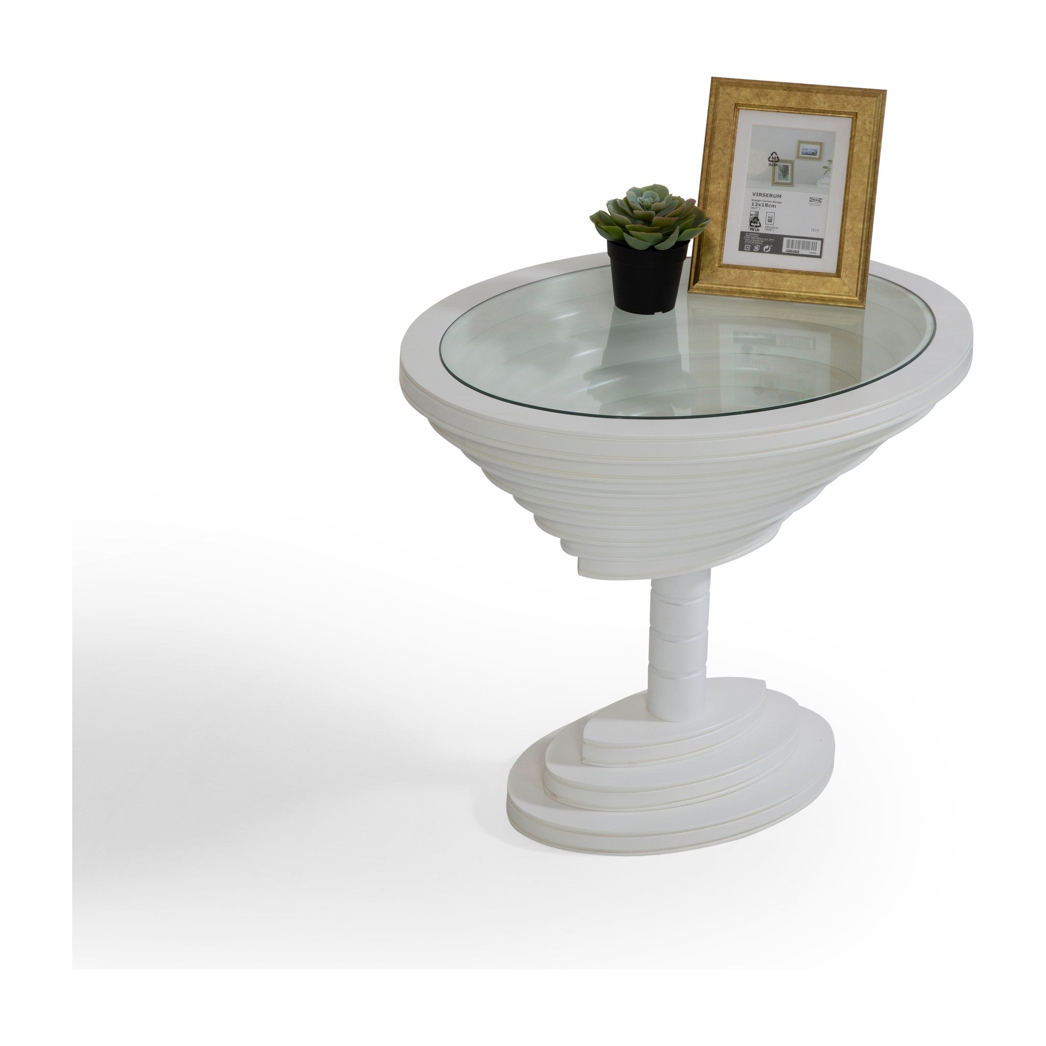 317 White End Table