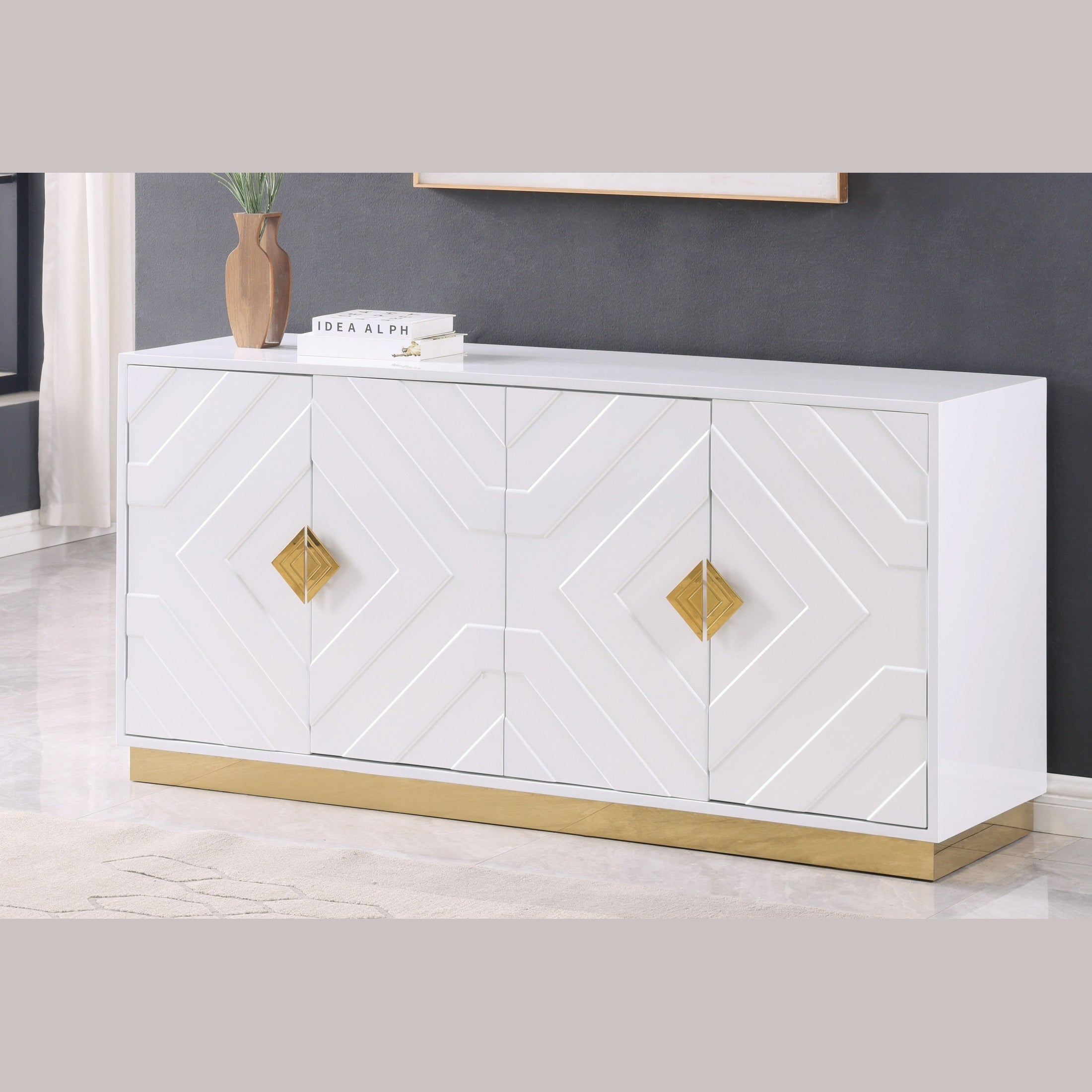 A-C13 Parso Console (White)