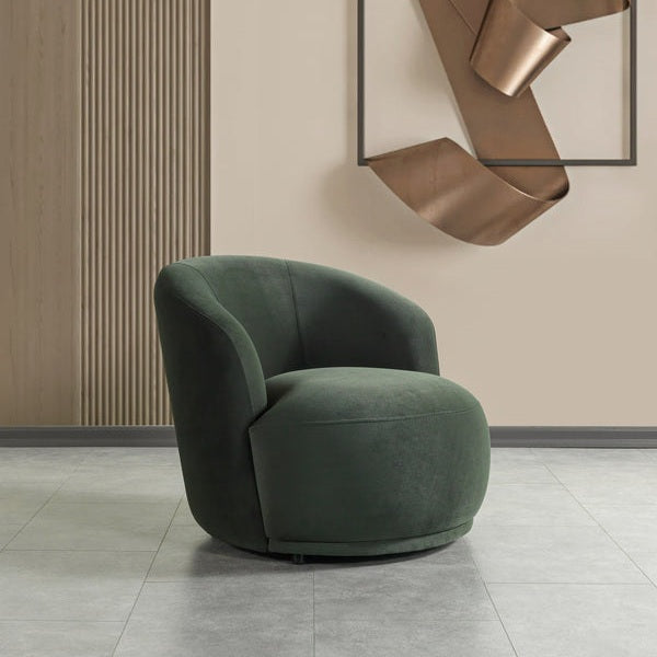 Bonita Green Velvet Accent Chair