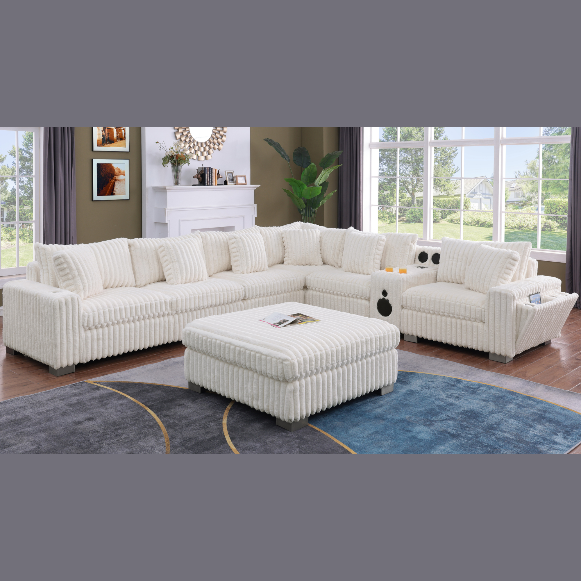 S329 Snuggle Station (Cream)