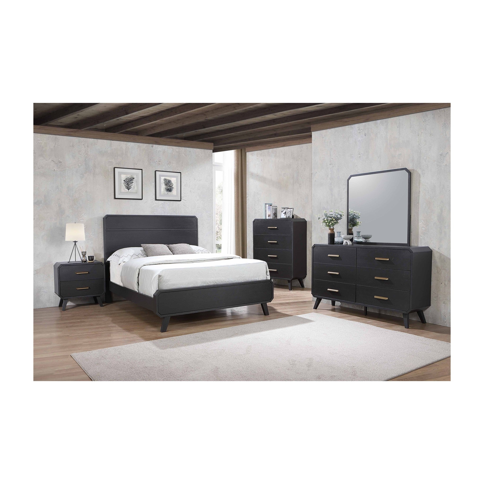 B1320 Denver CHARCOAL MELAMINE