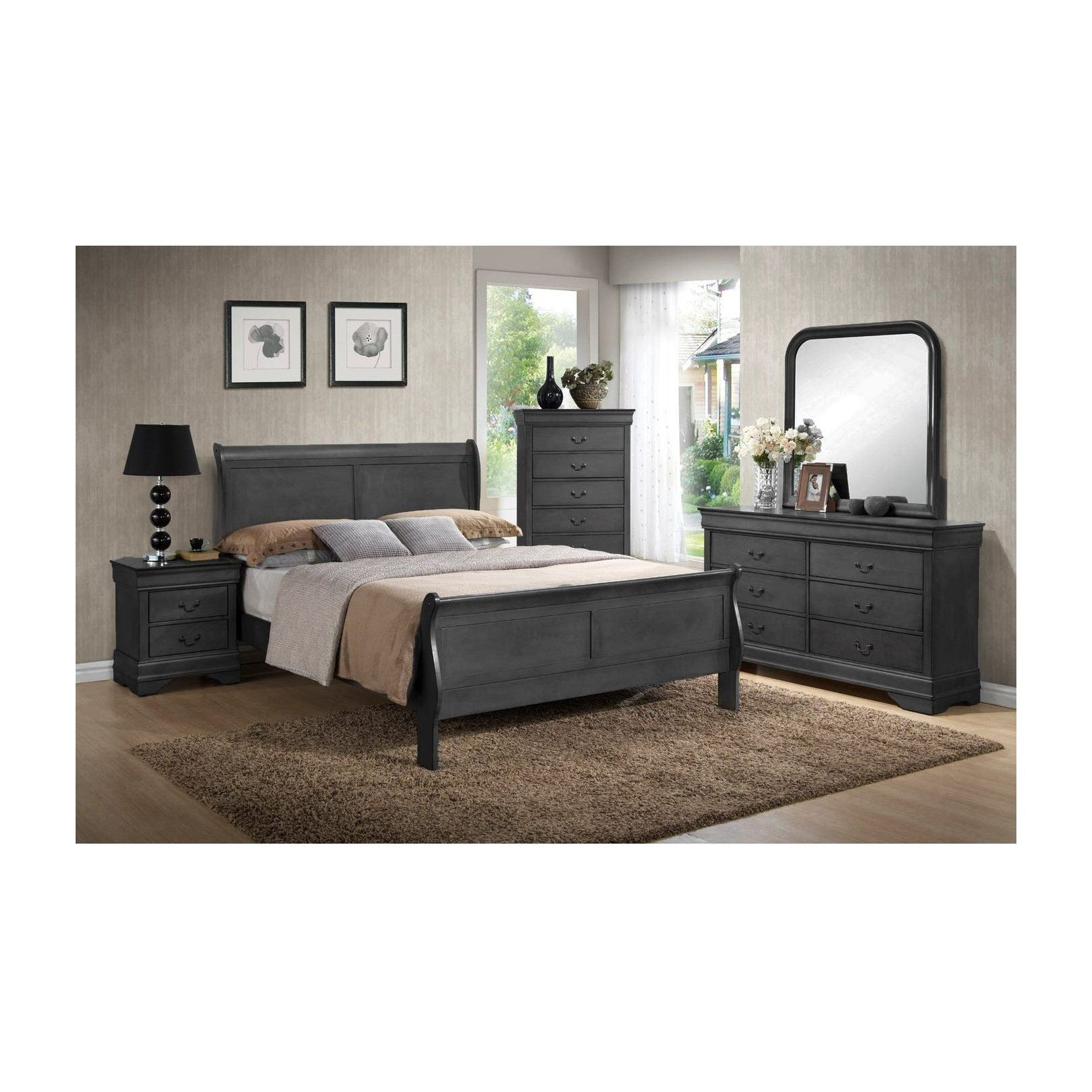 B4934 Louis Phillipe Grey Grey