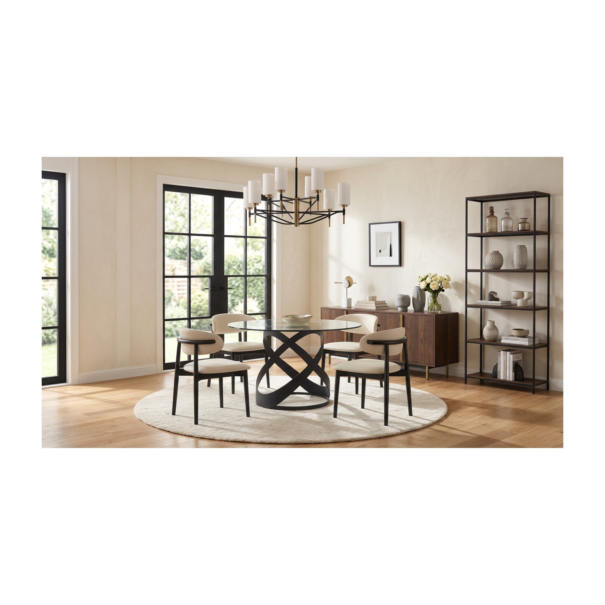 D1550 Dimi (Clear Glass/Black)