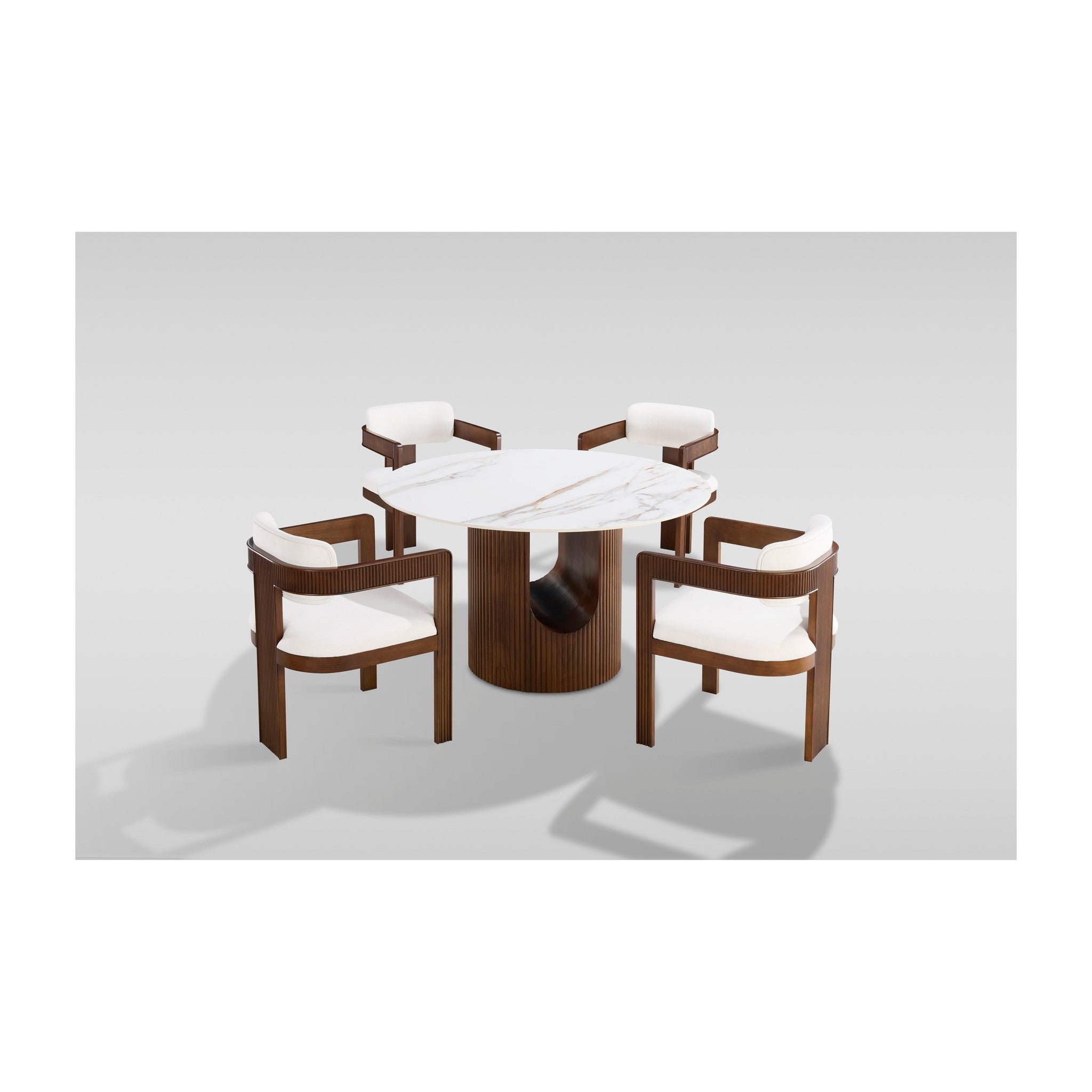 D1581 Jorri (White/Walnut)