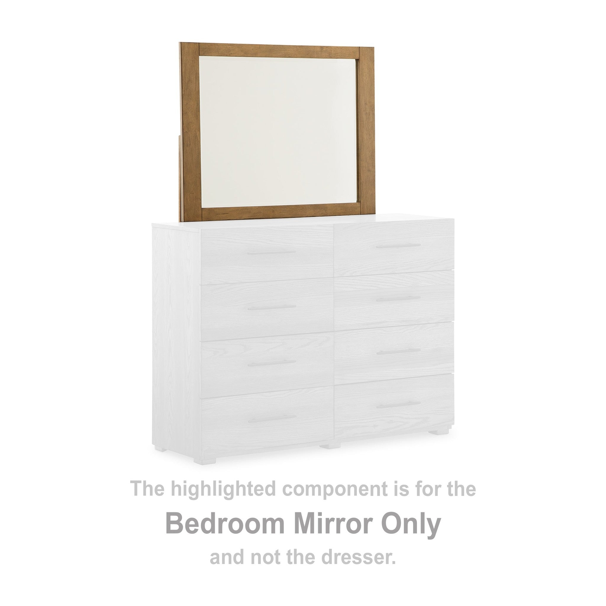 Dakmore Brown Bedroom Mirror