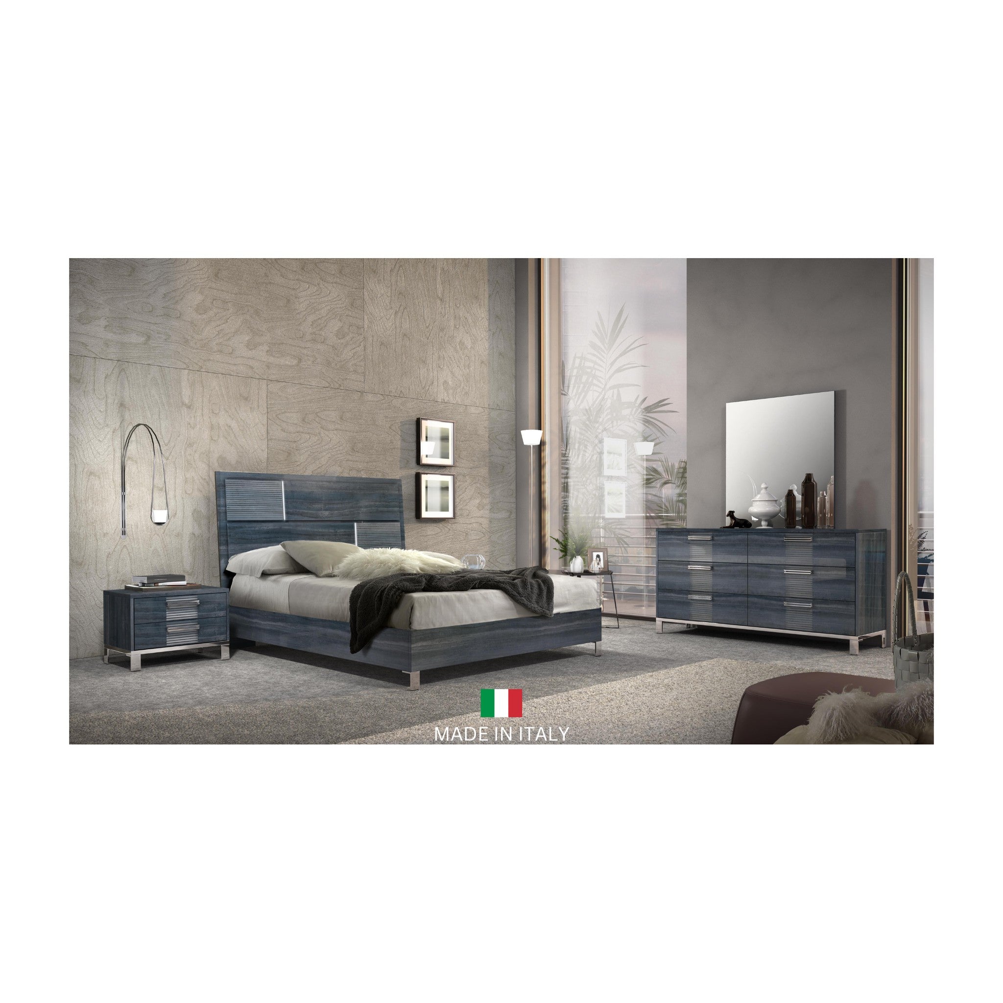 Delia Collection Blue/Grey