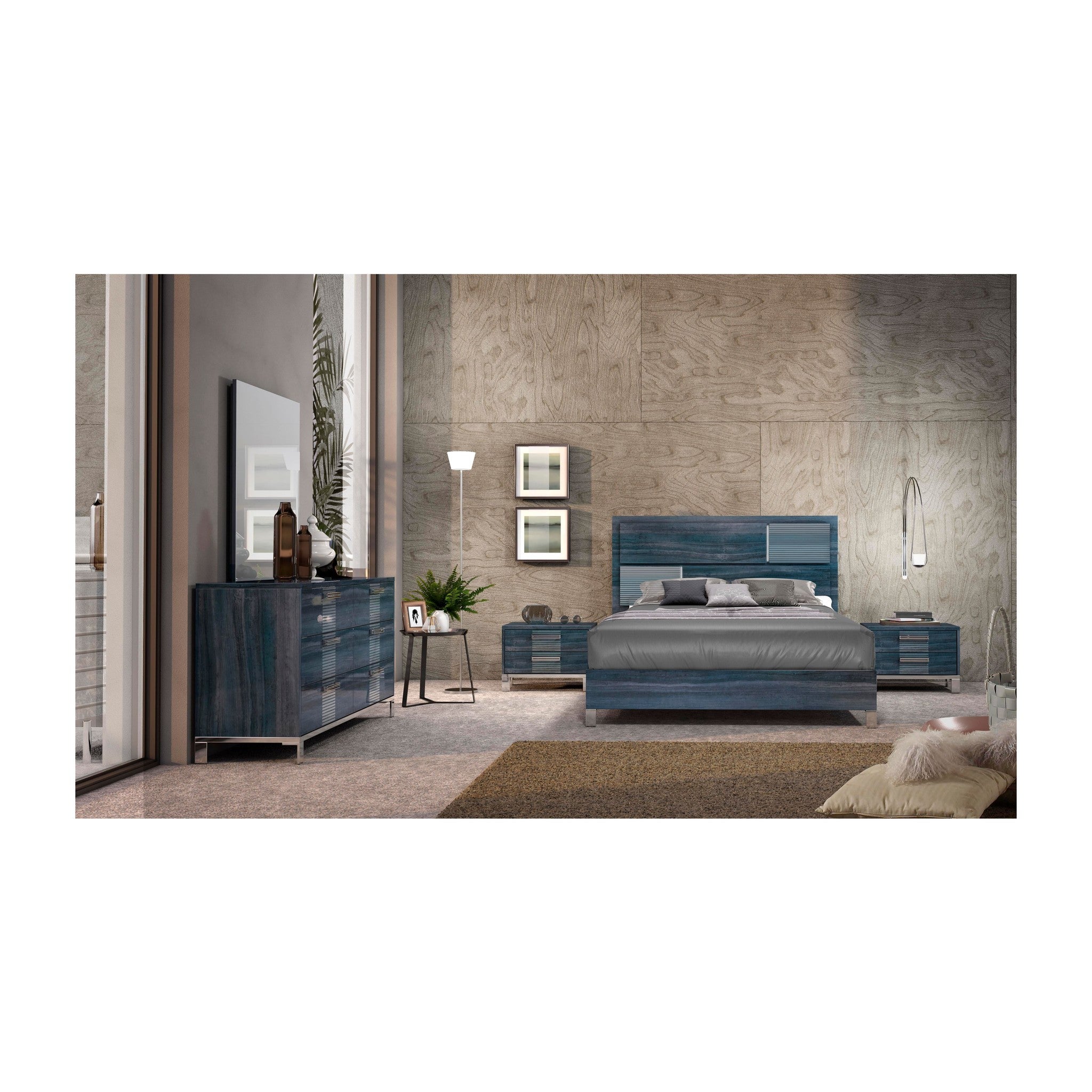 Delia Collection Blue/Grey