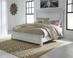 Kanwyn Whitewash King/California King Panel Headboard
