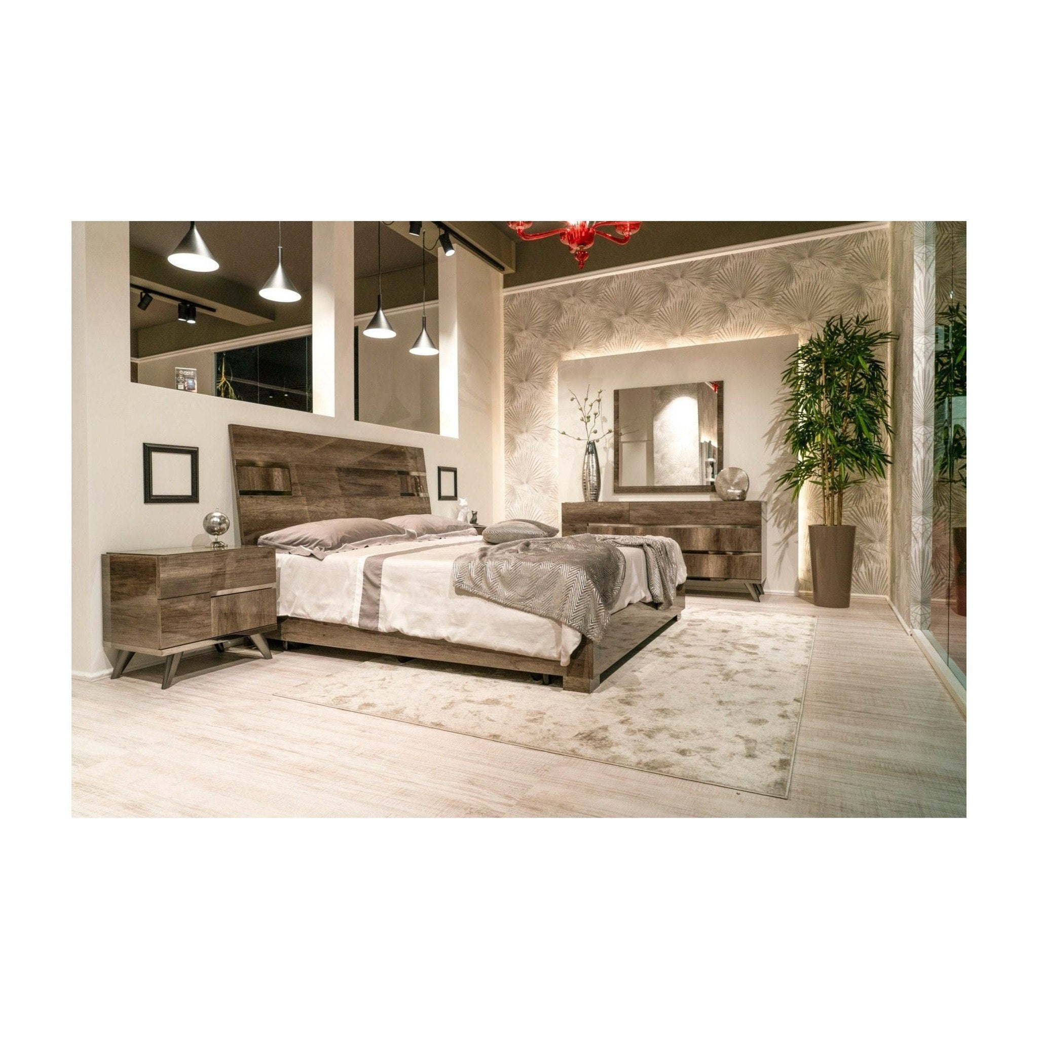 Medea Collection Vintage Oak Finish