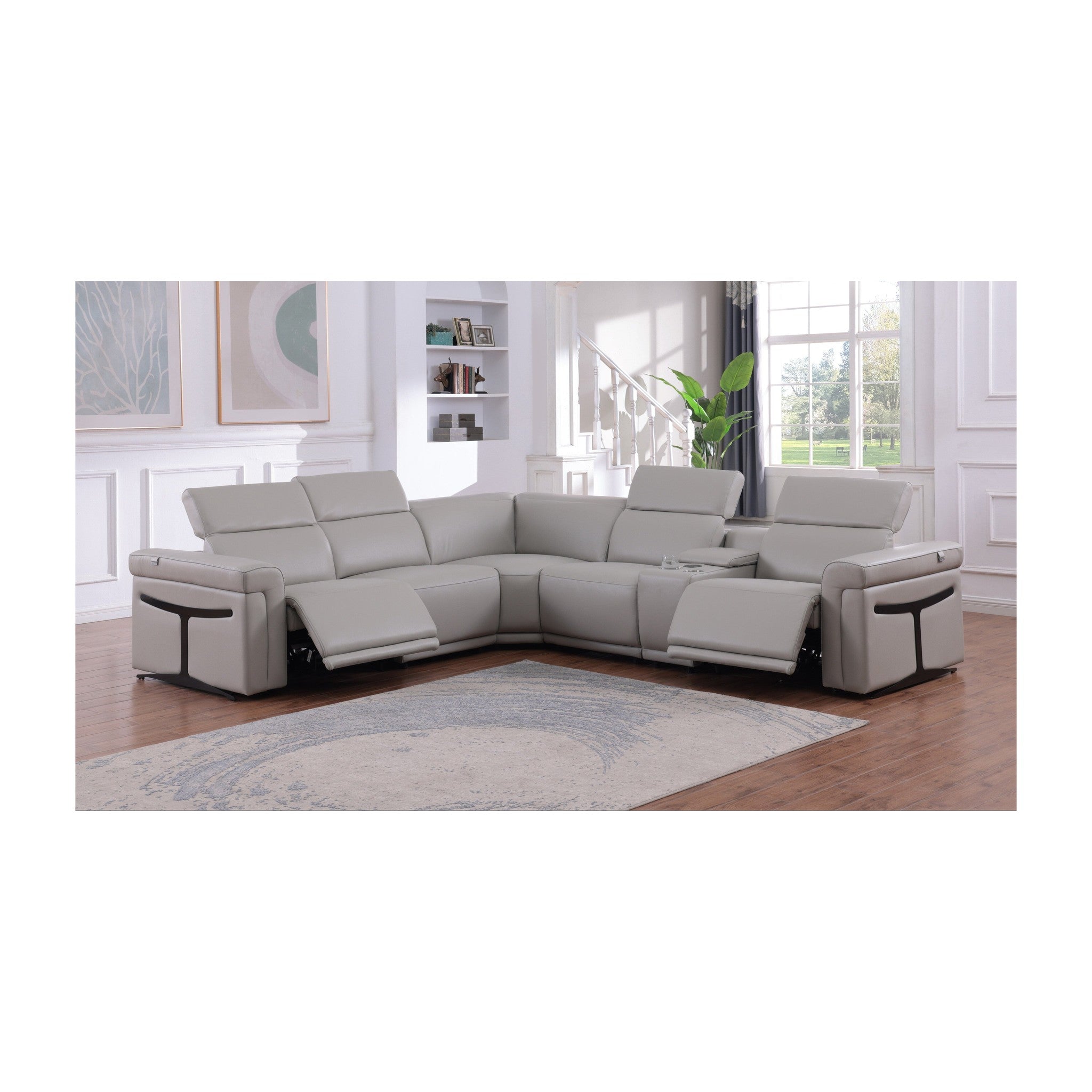 MI-1112-6pcs Lucca (L.T. Grey) Light Grey