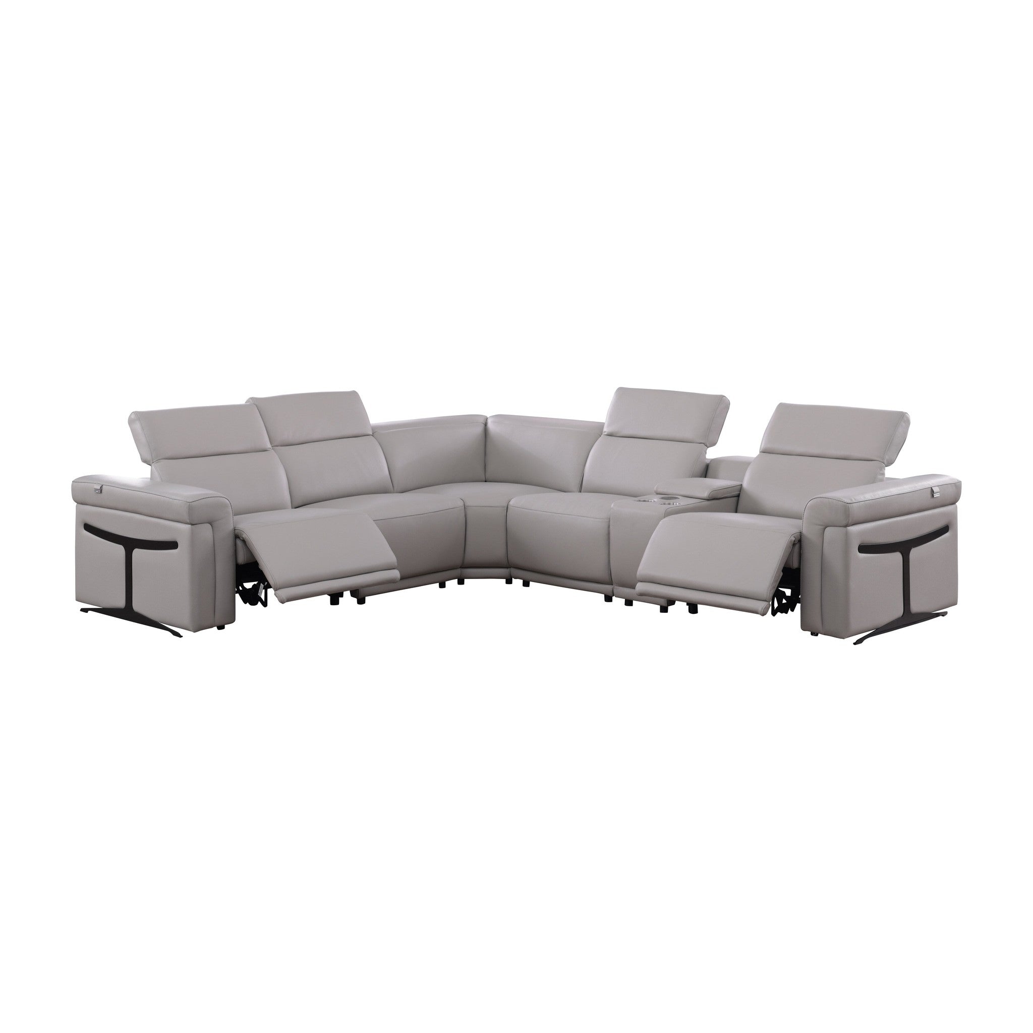 MI-1112-6pcs Lucca (L.T. Grey) Light Grey