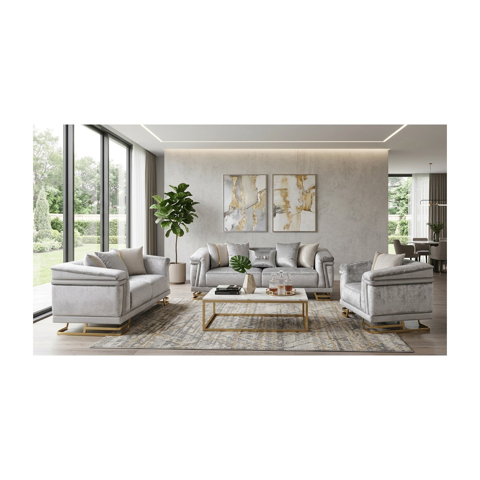 S1010 Amalfi (Grey) Grey