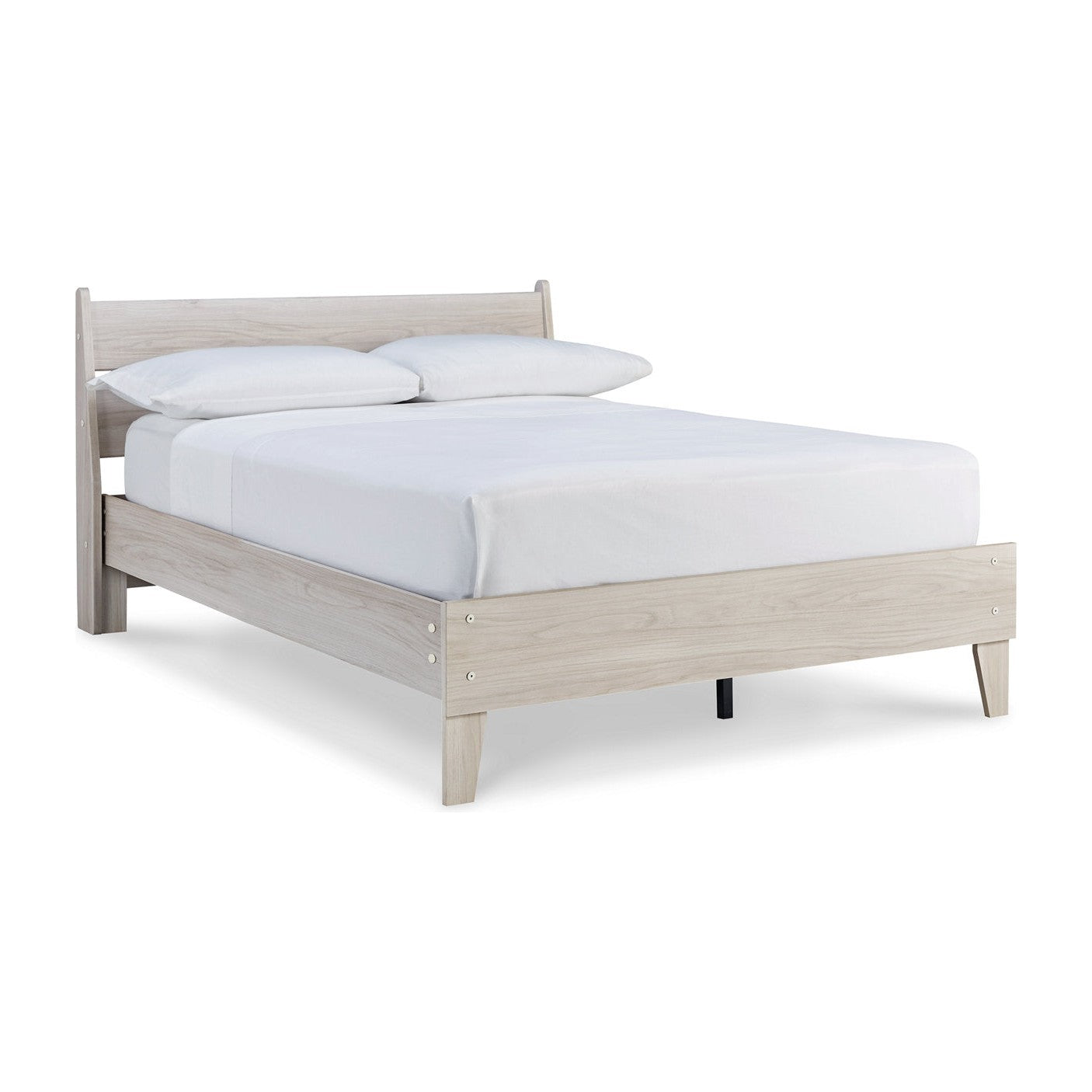 Socalle Natural Full Platform Bed